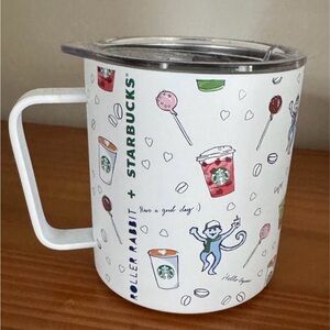 Starbucks Roller Rabbit White Mug
